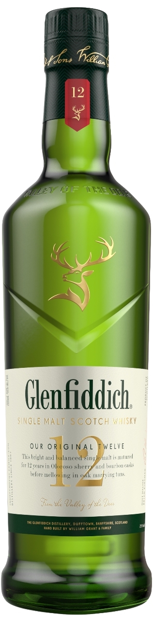 Glenfiddich 12 Year Old 700ml - Jim Murphy's